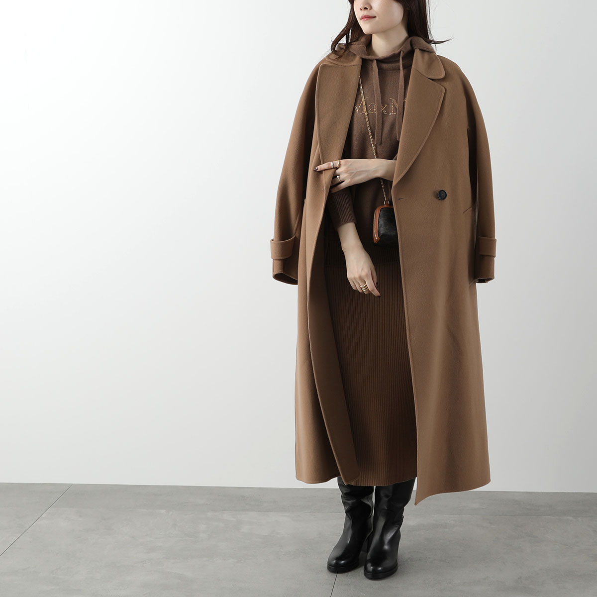 楽天市場】S MAX MARA エス マックスマーラ ロングコート EBANO エバノ