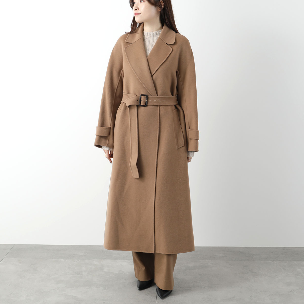 楽天市場】S MAX MARA エス マックスマーラ ロングコート EBANO エバノ