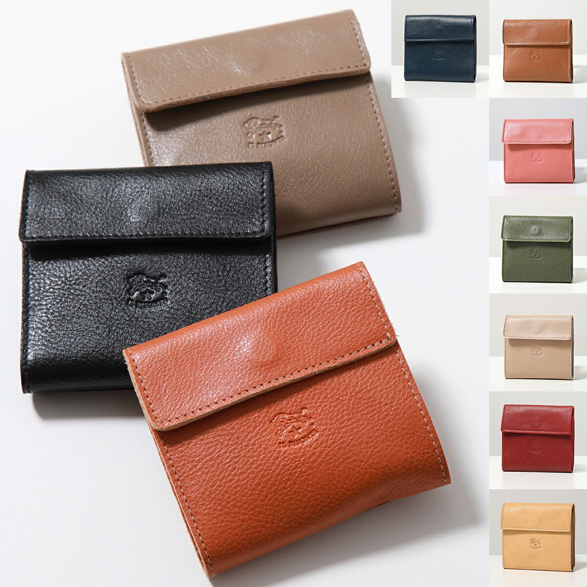 楽天市場】ILBISONTE イルビゾンテ 二つ折り財布 SMW022 PV0005 PV0001