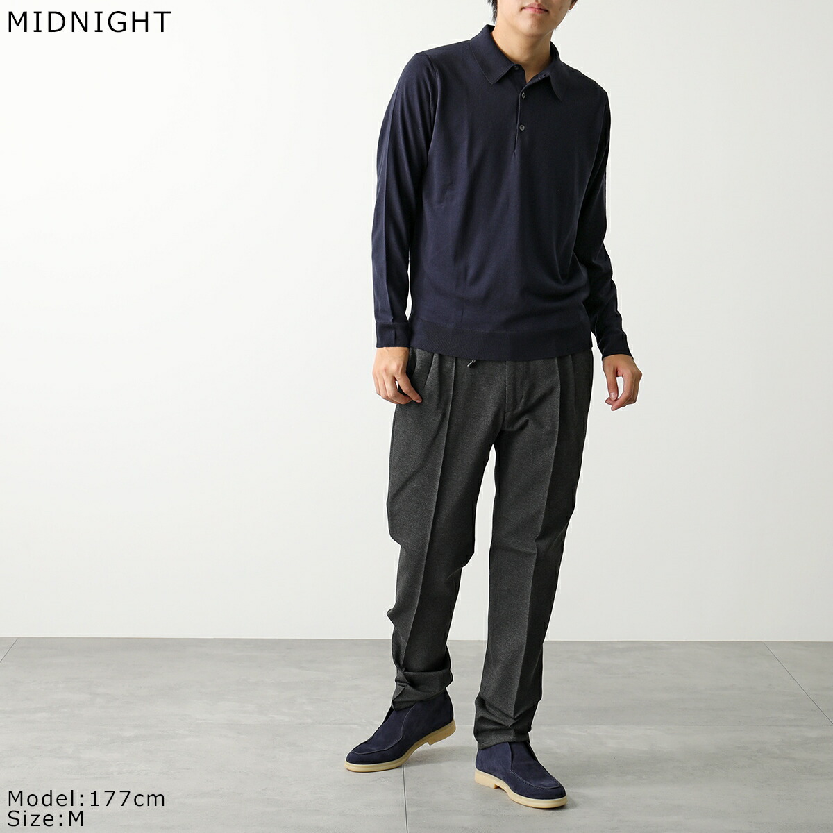 楽天市場】JOHN SMEDLEY ジョンスメドレー ニット ポロシャツ KNOLL