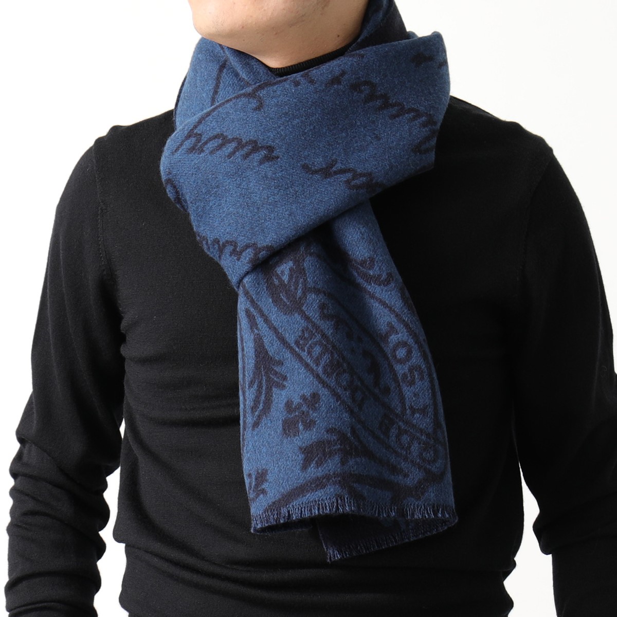 楽天市場】Berluti ベルルッティ マフラー T29SJ120-002 T29SJ120-001