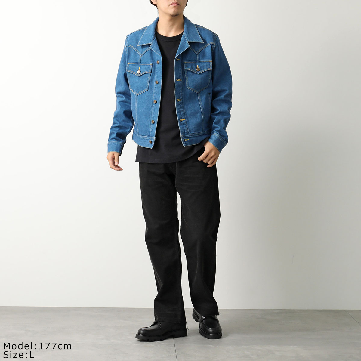 楽天市場】CELINE セリーヌ デニムジャケット RV0RN0D38.GBV7 メンズ