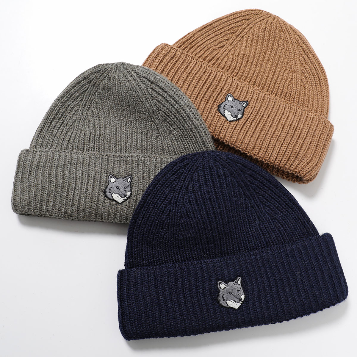楽天市場】MAISON KITSUNE メゾンキツネ ニット帽 PM06112KT1022