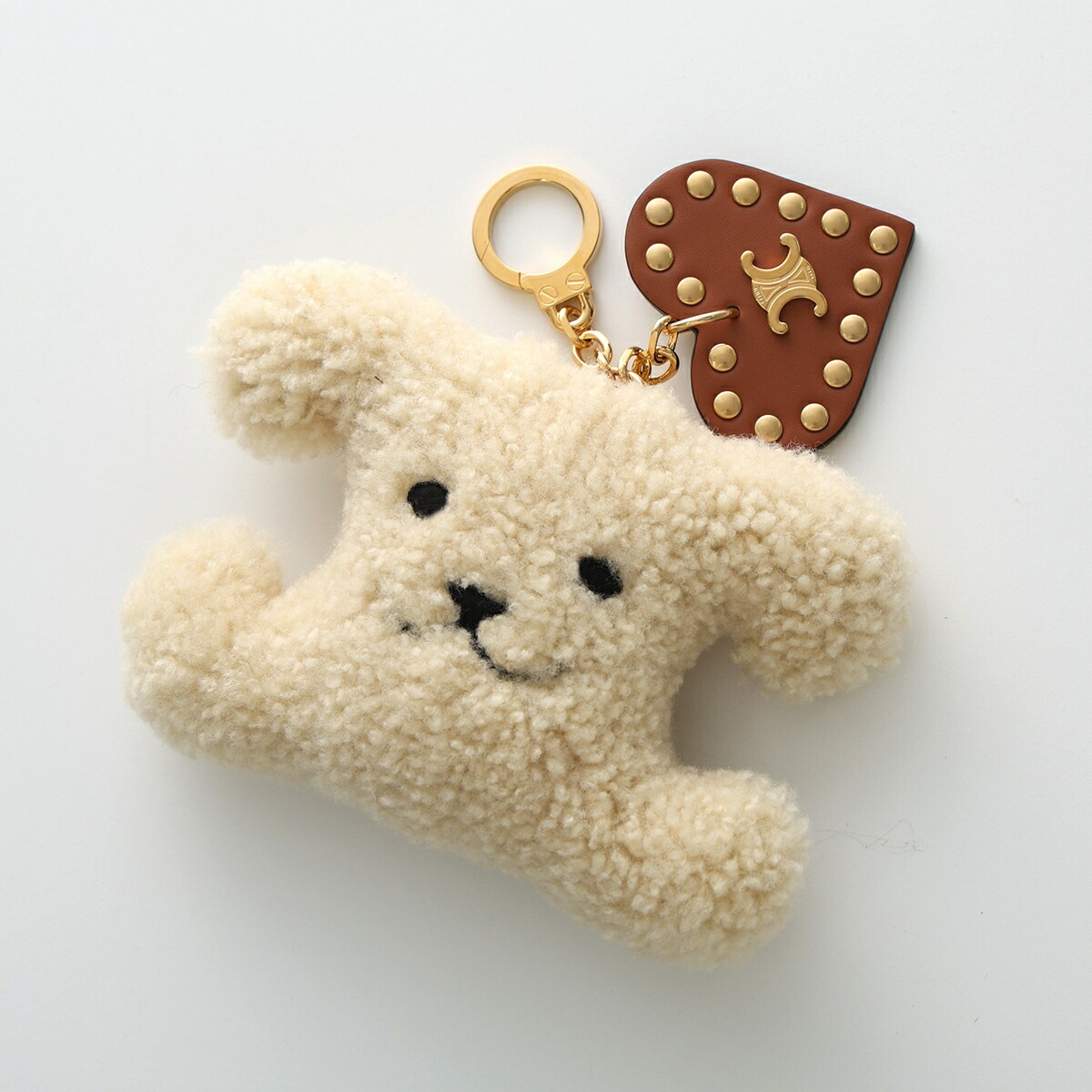 楽天市場】CELINE セリーヌ バッグチャーム TRIOMPHE PON PON