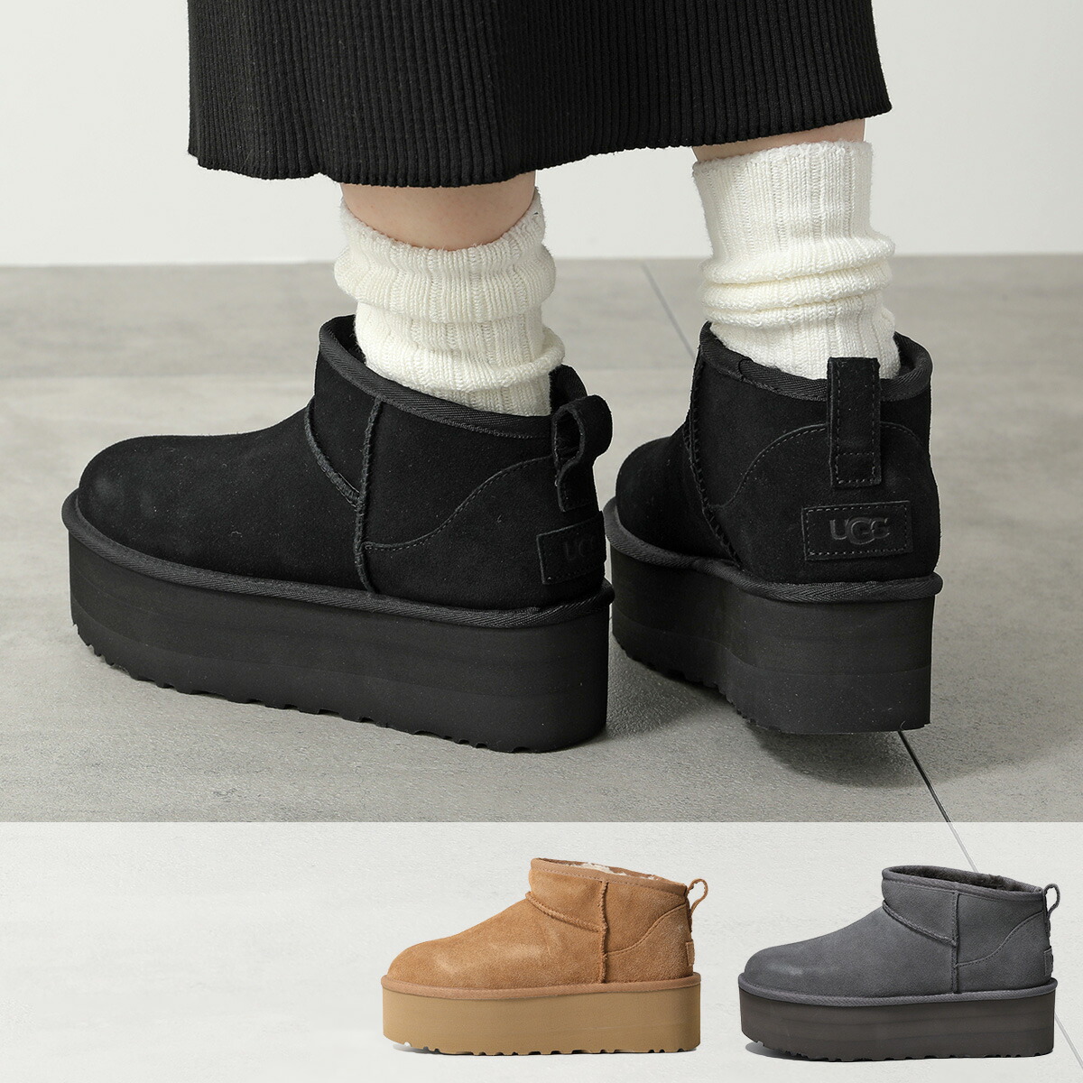楽天市場】UGG アグ ムートンブーツ CLASSIC ULTRA MINI PLATFORM
