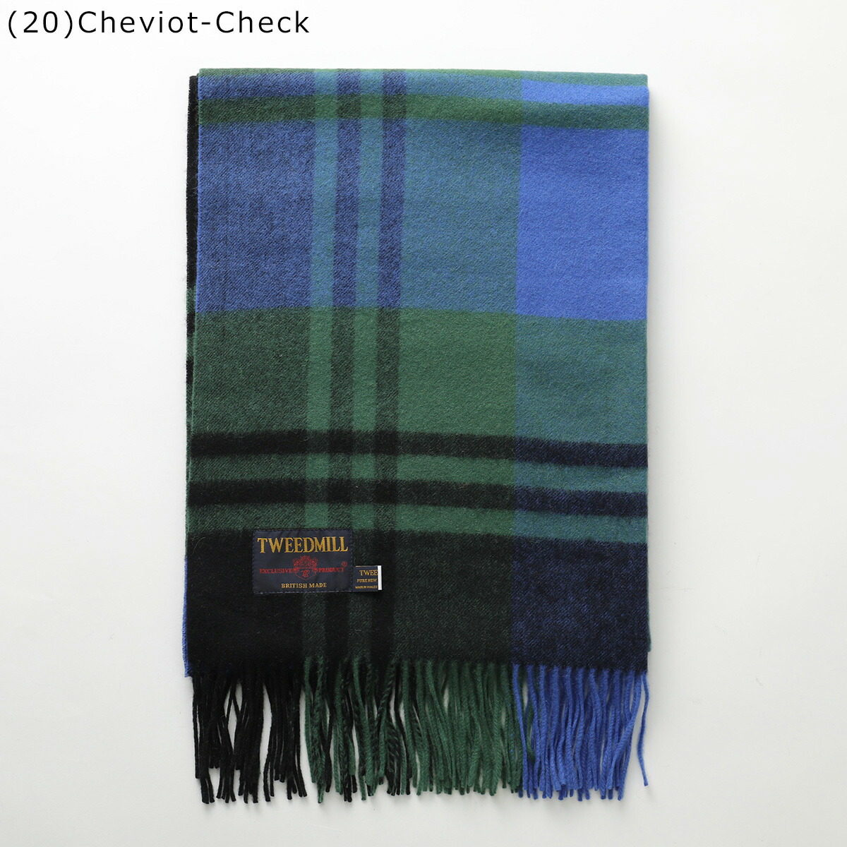 楽天市場】TWEED MILL ツイードミル マフラー Lambswool Knee throw