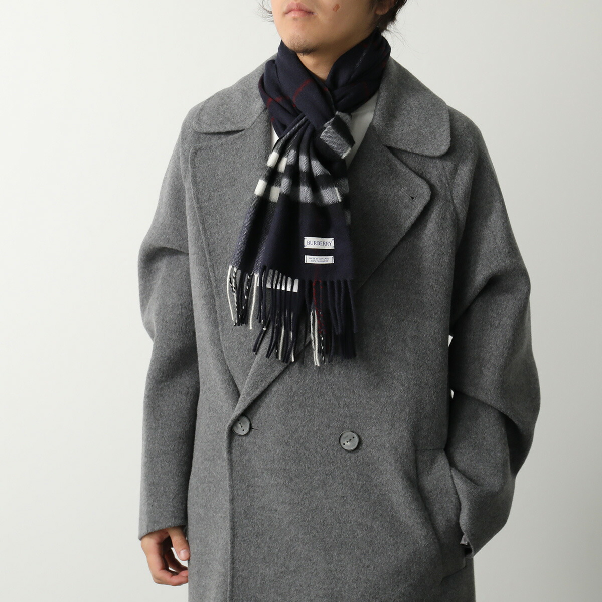 楽天市場】BURBERRY バーバリー マフラー MU GIANT CHK CS SC 8091005