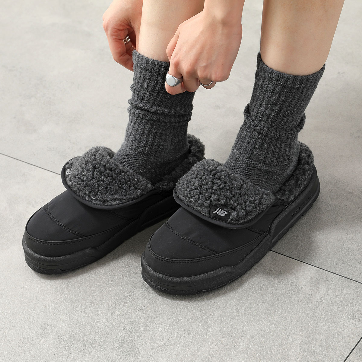 楽天市場】New Balance ニューバランス スリッポン PUFLEE V2 パフリー