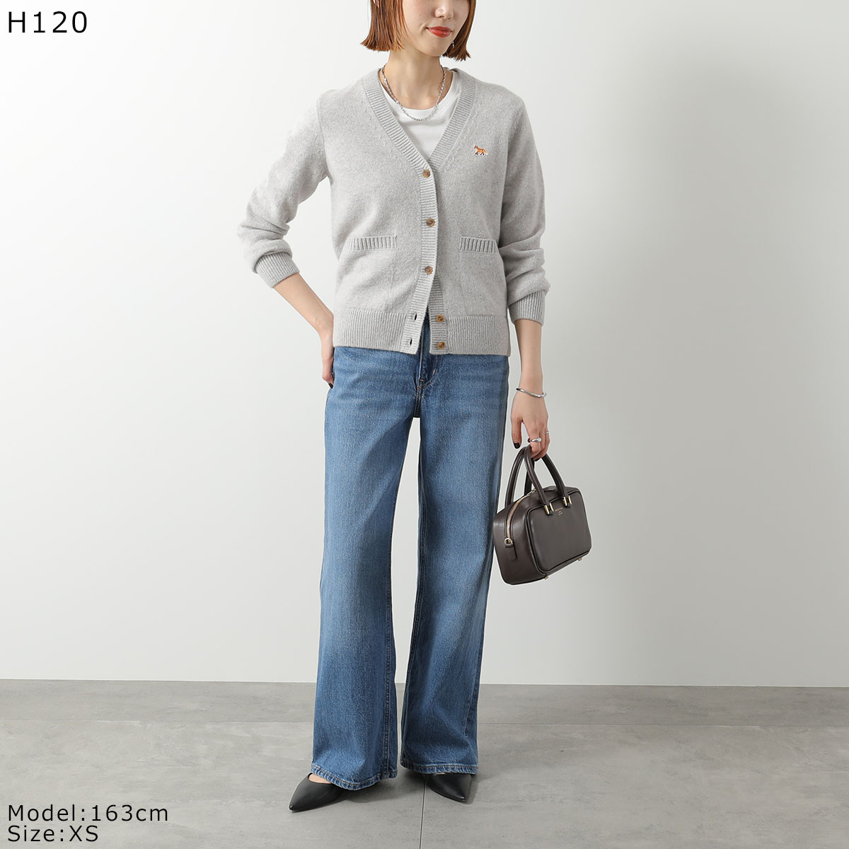 楽天市場】MAISON KITSUNE メゾンキツネ カーディガン PW00501KT1006