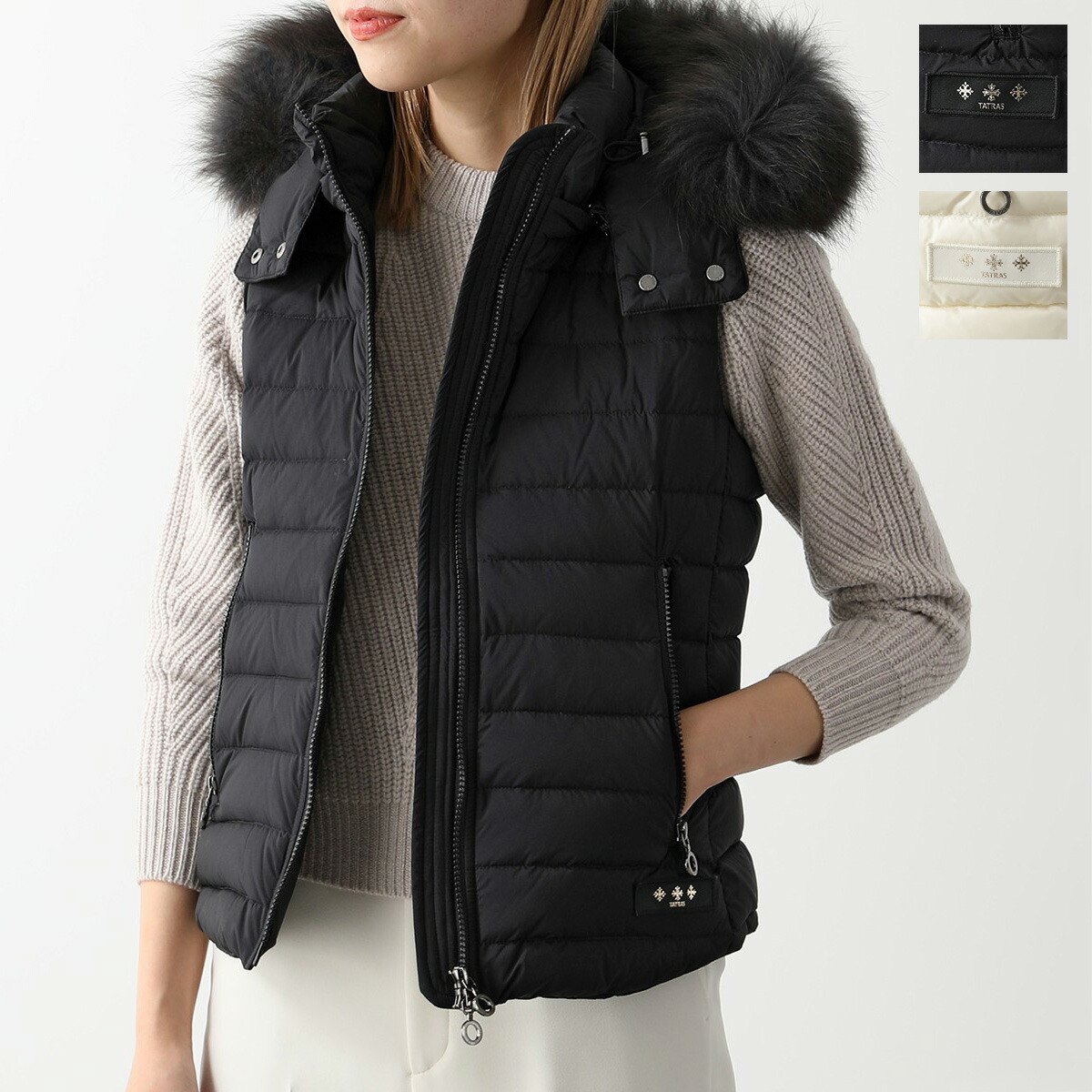 楽天市場】TATRAS タトラス ダウンベスト ORSIERA オルジェラ