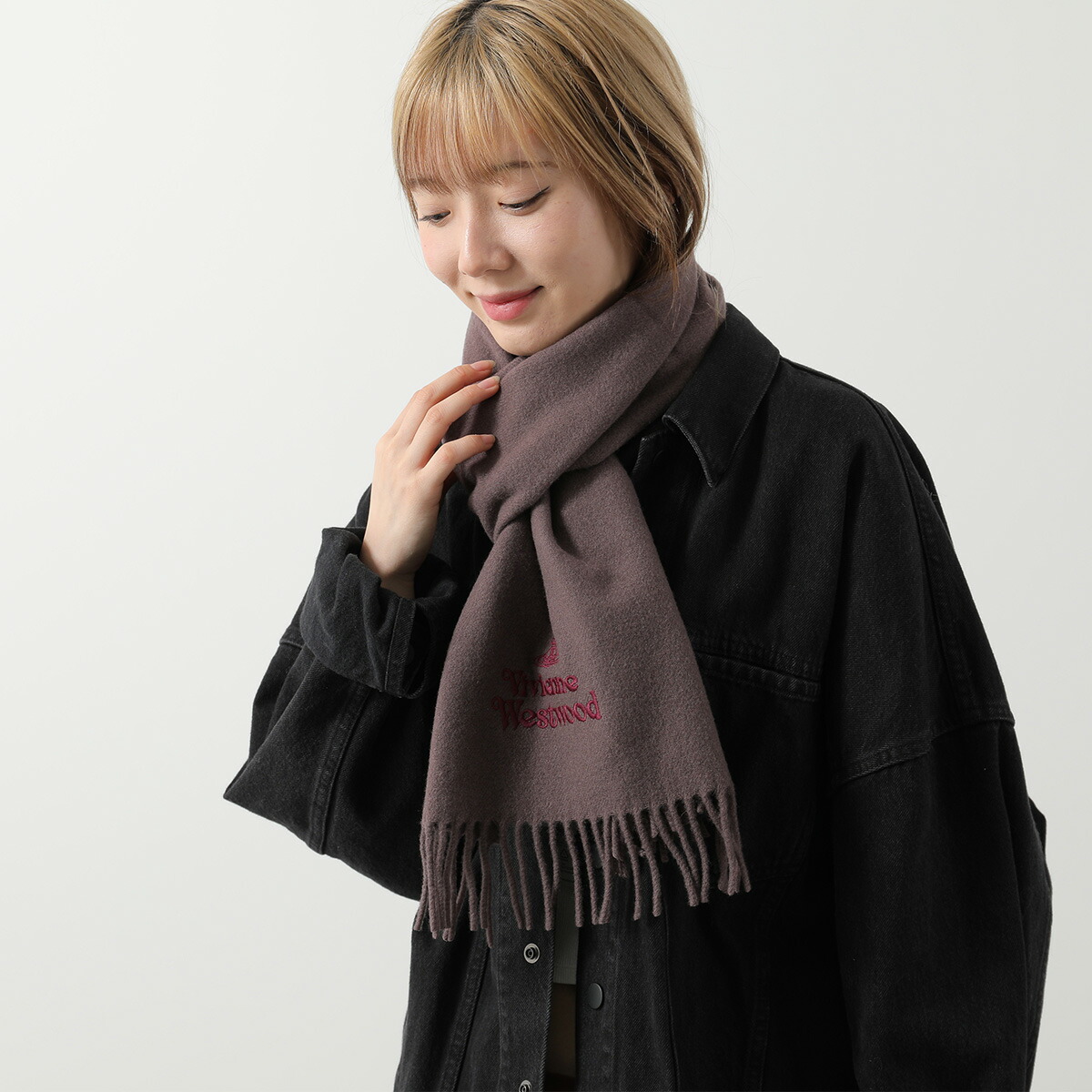 楽天市場】Vivienne Westwood ヴィヴィアンウエストウッド マフラー