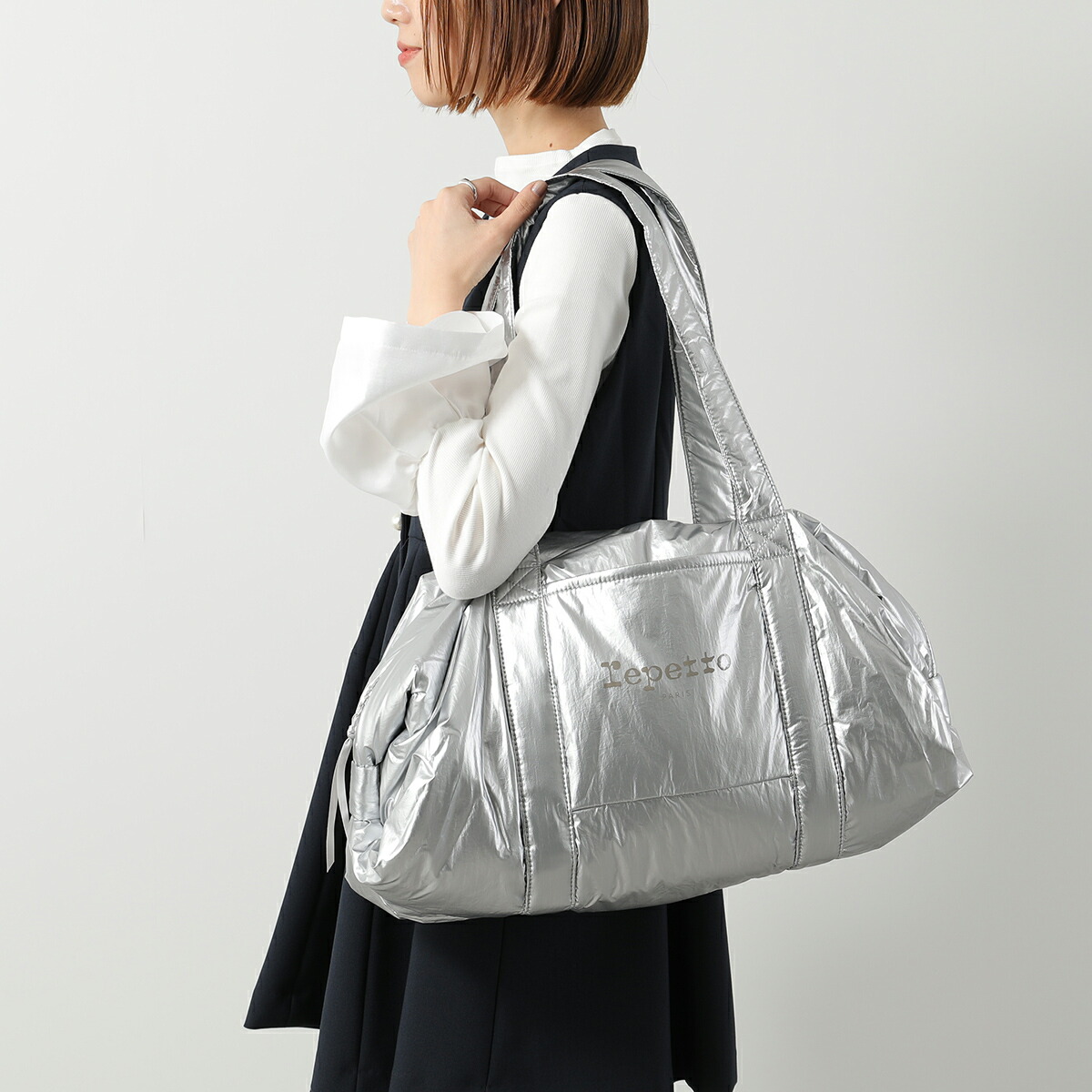 楽天市場】repetto レペット トートバッグ BIG GLIDE ビッグ グリッド