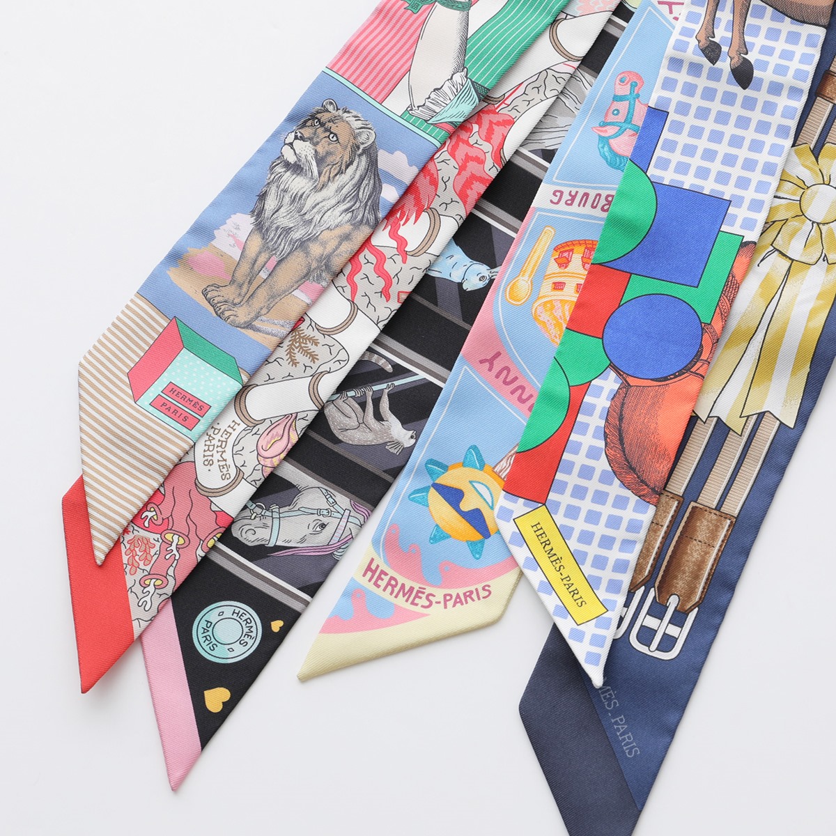 楽天市場】HERMES エルメス ツイリー スカーフ TWILLY レディース