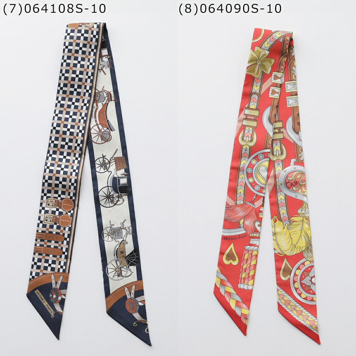 楽天市場】HERMES エルメス ツイリー スカーフ TWILLY レディース