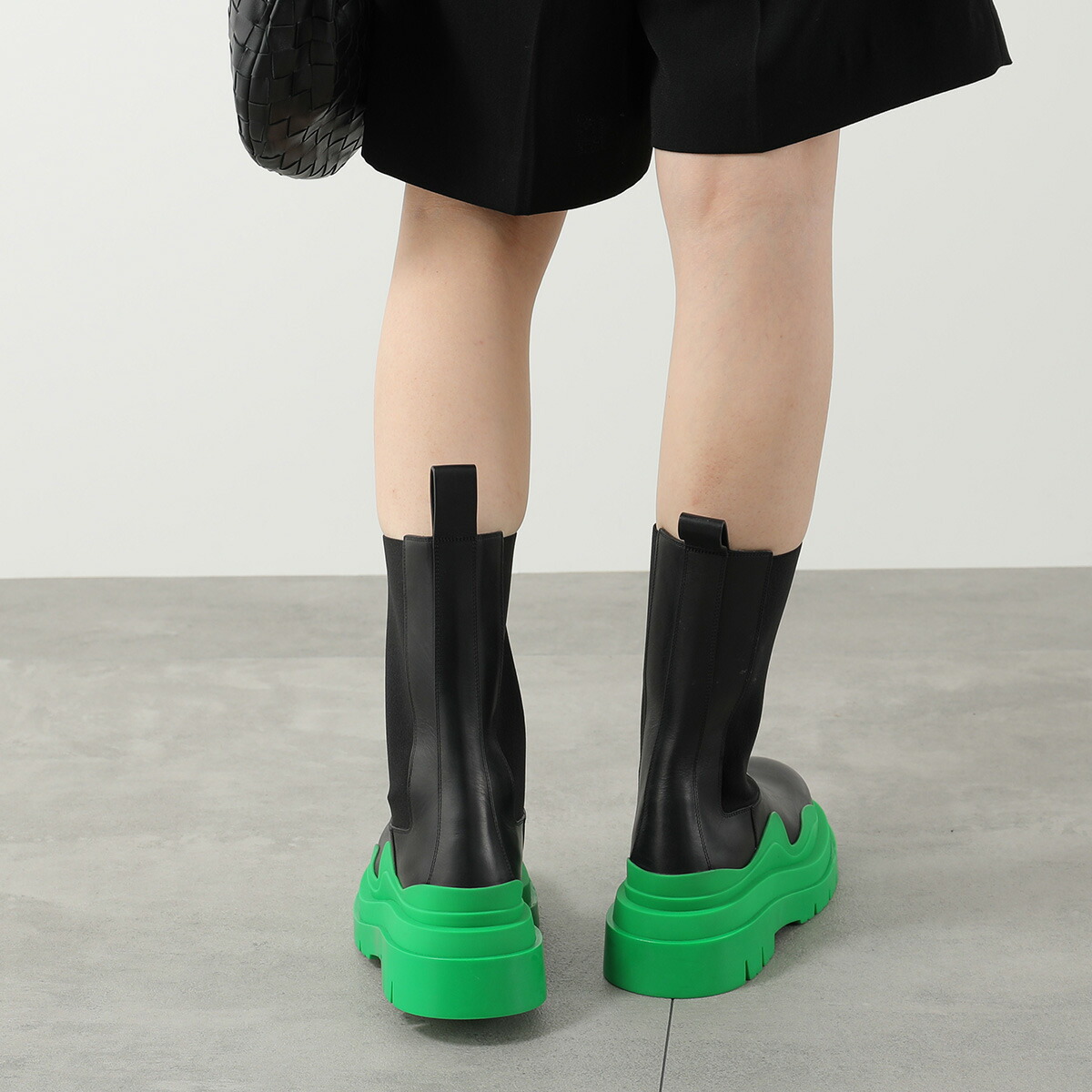 楽天市場】BOTTEGA VENETA ボッテガヴェネタ ミドルブーツ TIRE BOOTS