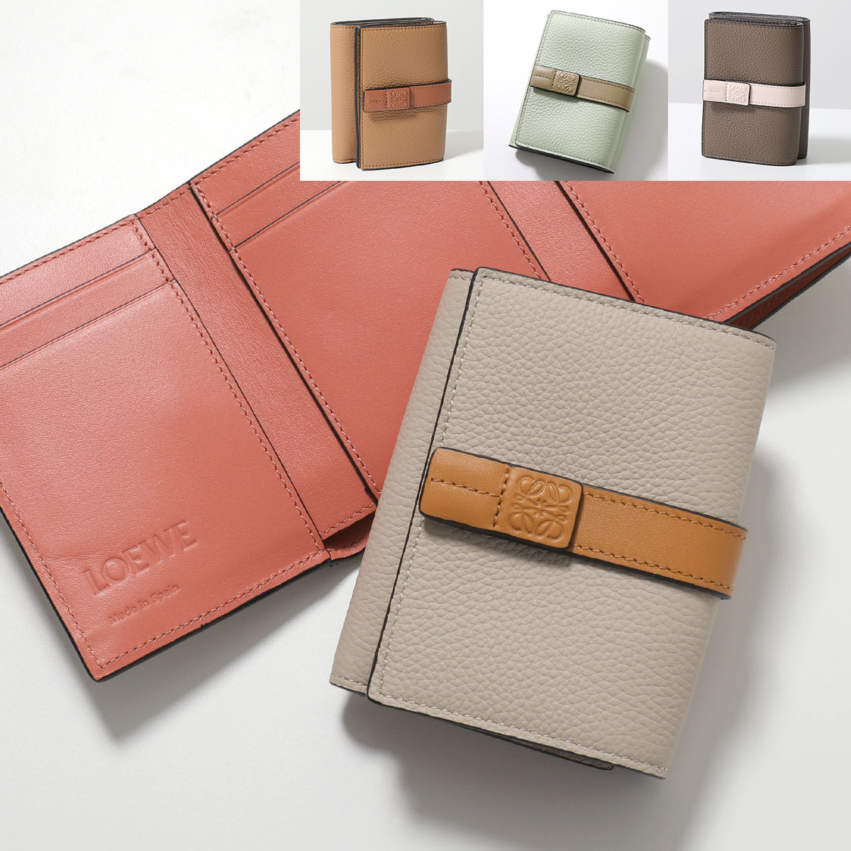 楽天市場】LOEWE ロエベ 三つ折り財布 TRIFOLD トライフォールド