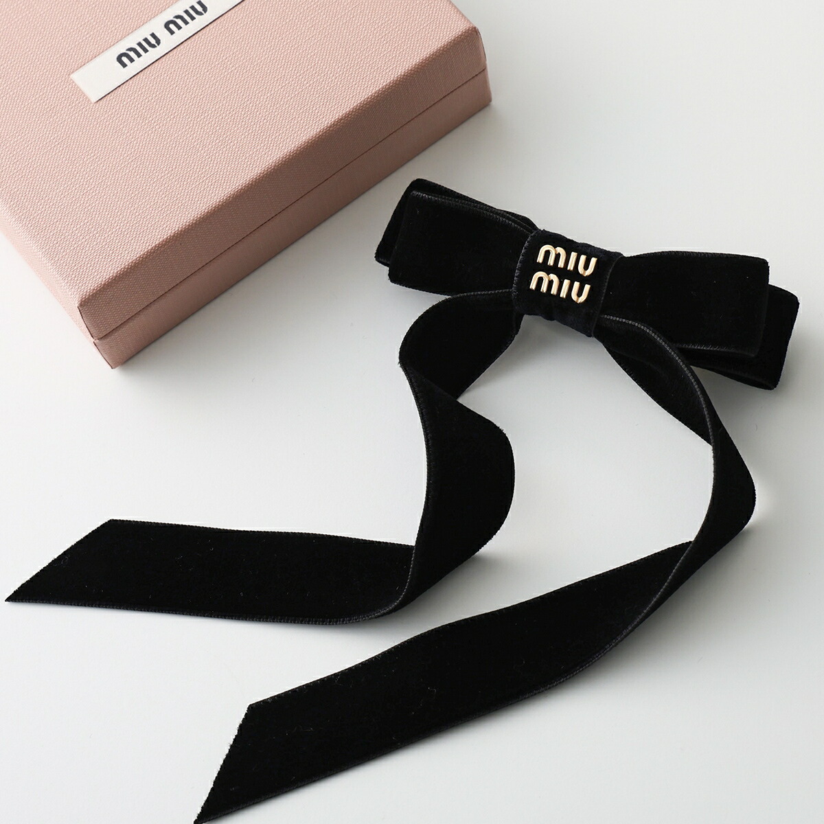 楽天市場】MIUMIU ミュウミュウ バレッタ 5IF284 068 レディース