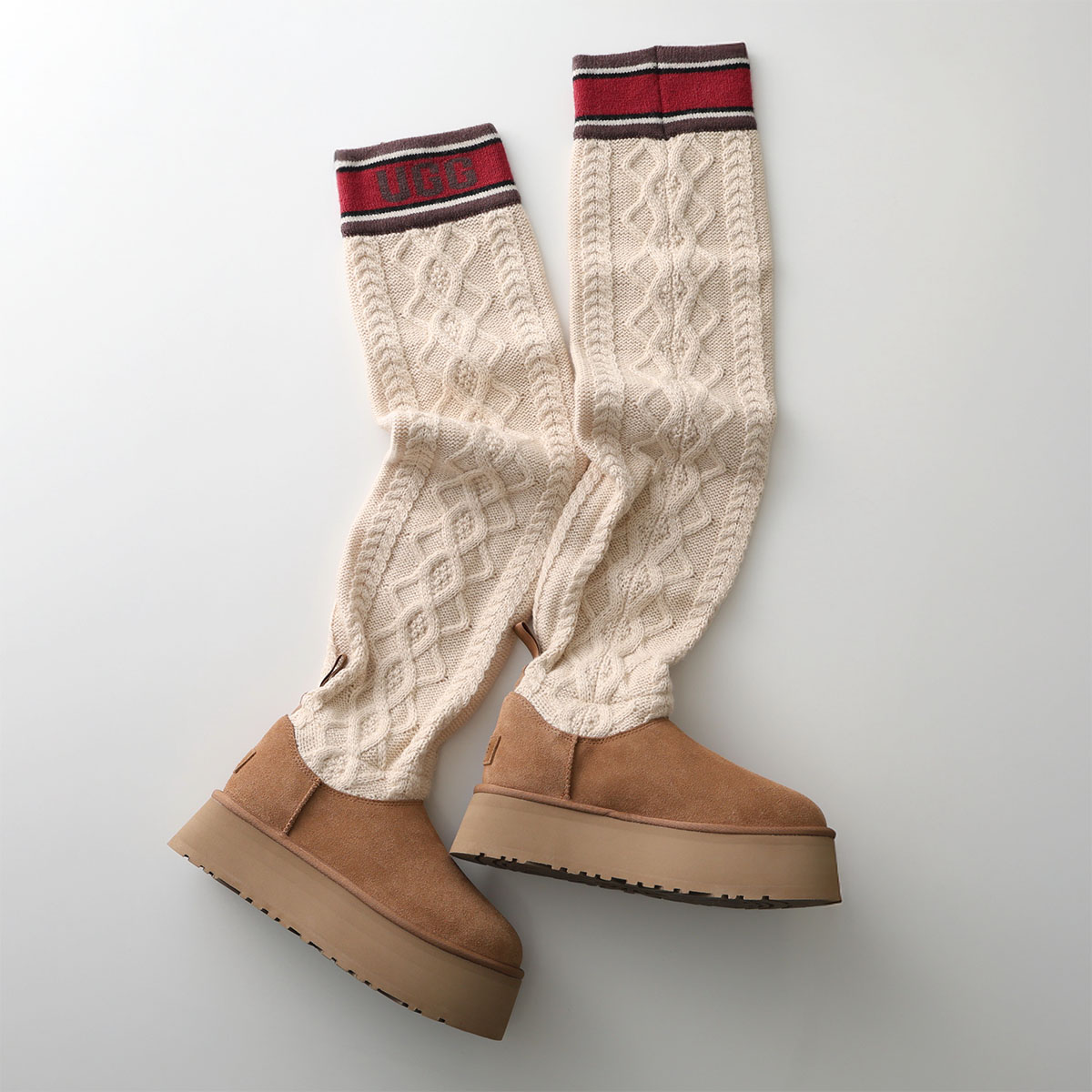 楽天市場】UGG アグ ロングブーツ W CLASSIC SWEATER LETTER TALL