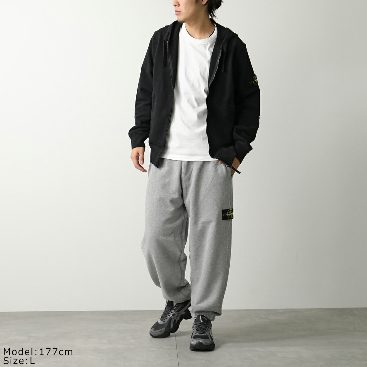 楽天市場】STONE ISLAND ストーンアイランド パーカー ORGANIC COTTON