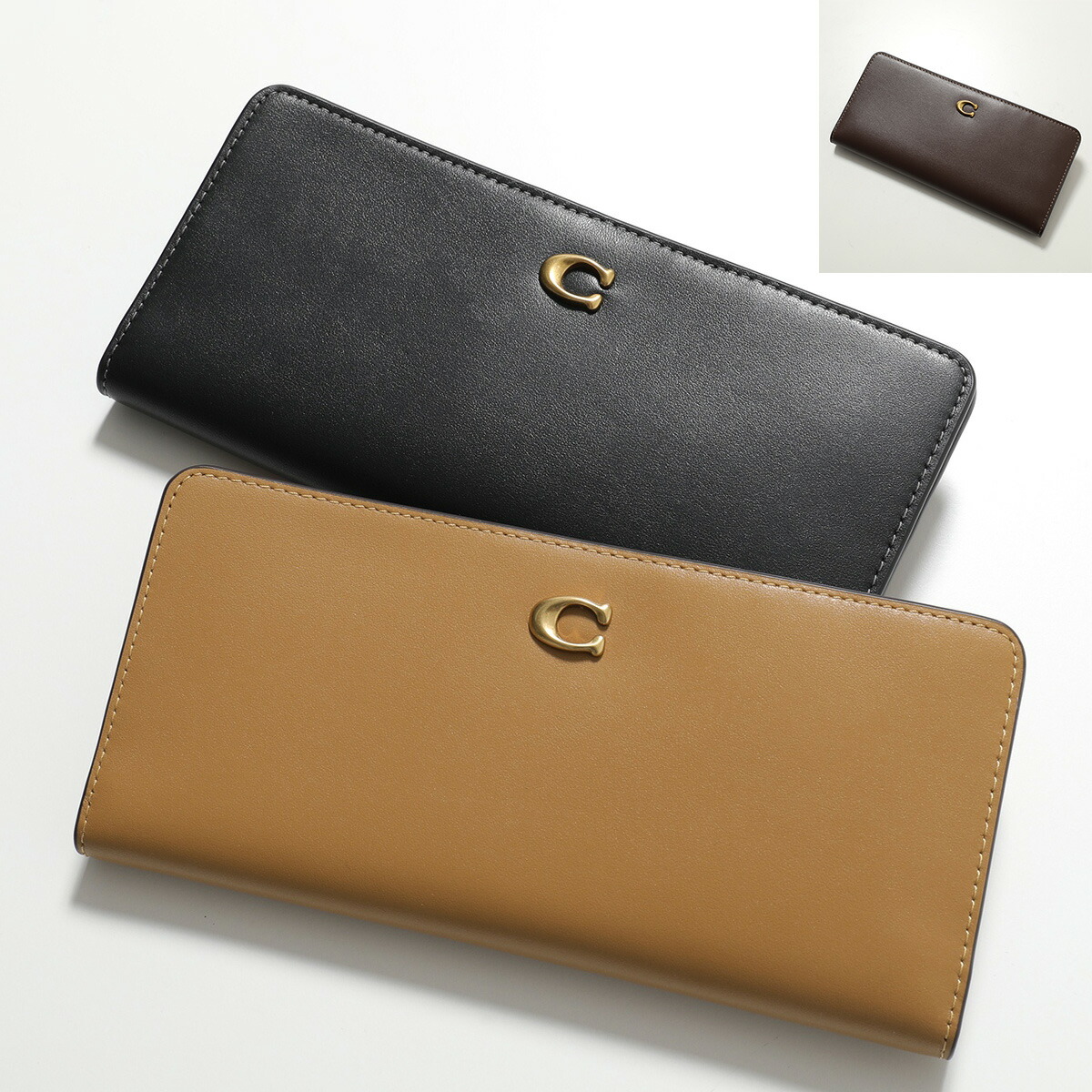 楽天市場】COACH コーチ 二つ折り長財布 ESSENTIAL SKINNY WALLET