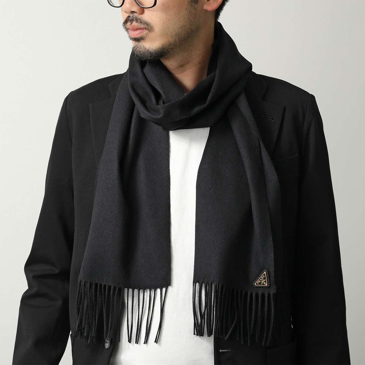 楽天市場】PRADA プラダ マフラー 1FS065 2COP レディース メンズ