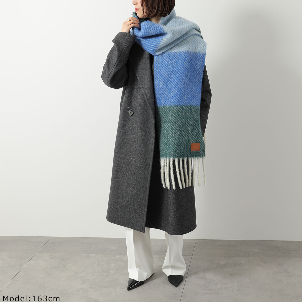 楽天市場】LOEWE ロエベ マフラー FSA6SS2W01 レディース アルパカ