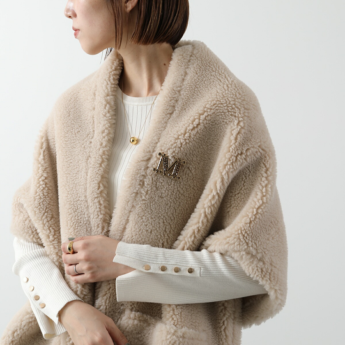 楽天市場】MAX MARA マックスマーラ ブローチ BATH2 MBROOCH バス