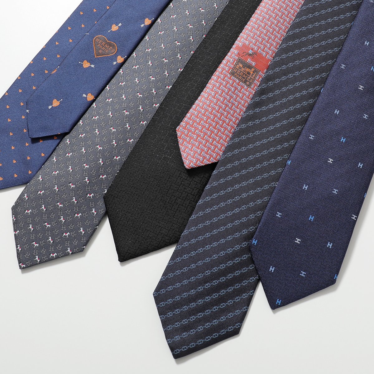 楽天市場】HERMES エルメス ネクタイ TIE メンズ フランス製 シルク H