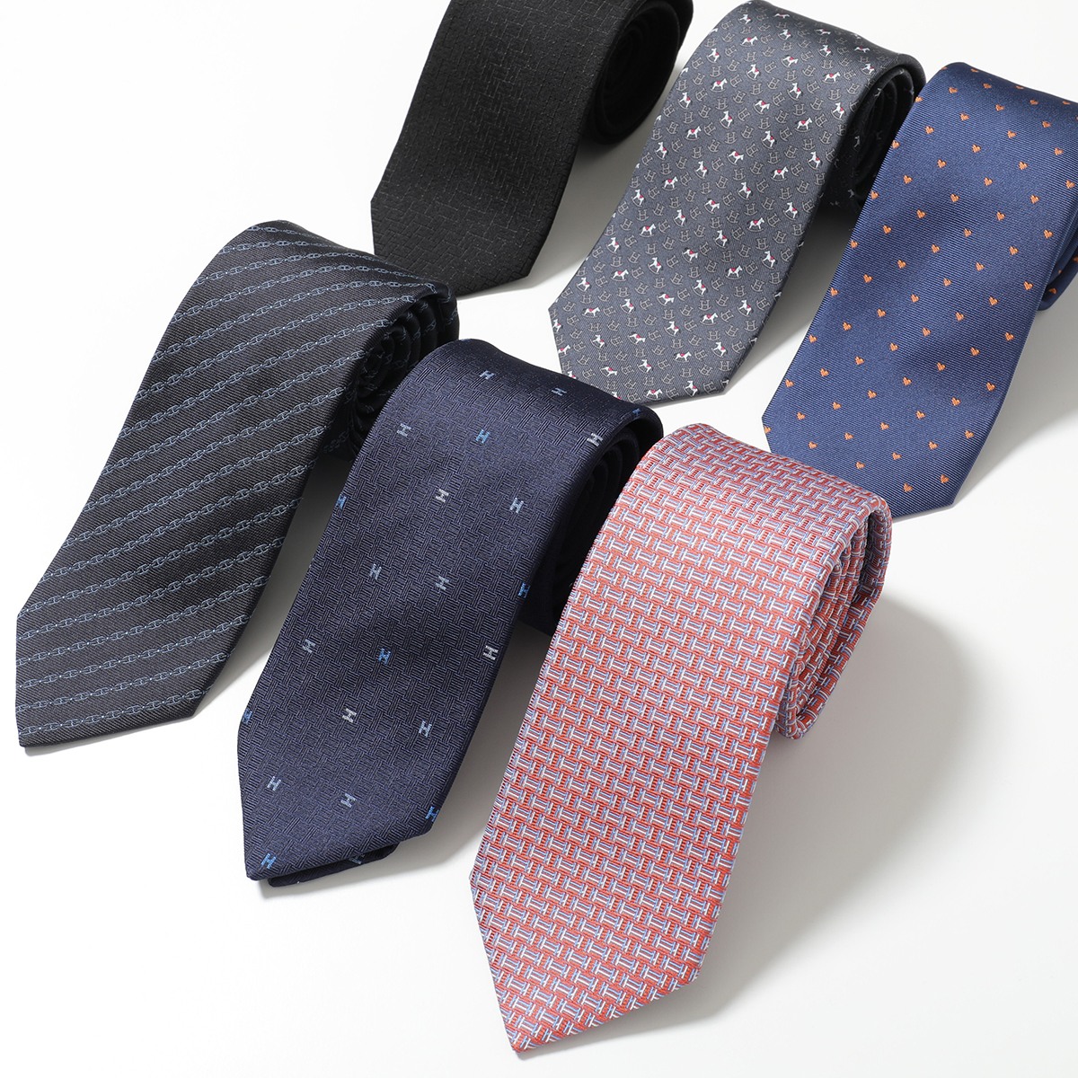 楽天市場】HERMES エルメス ネクタイ TIE メンズ フランス製 シルク H