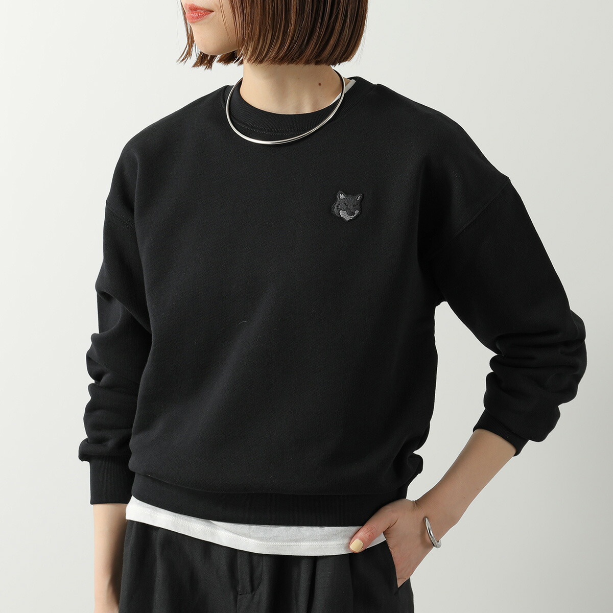 楽天市場】MAISON KITSUNE メゾンキツネ トレーナー MW00315KM0321