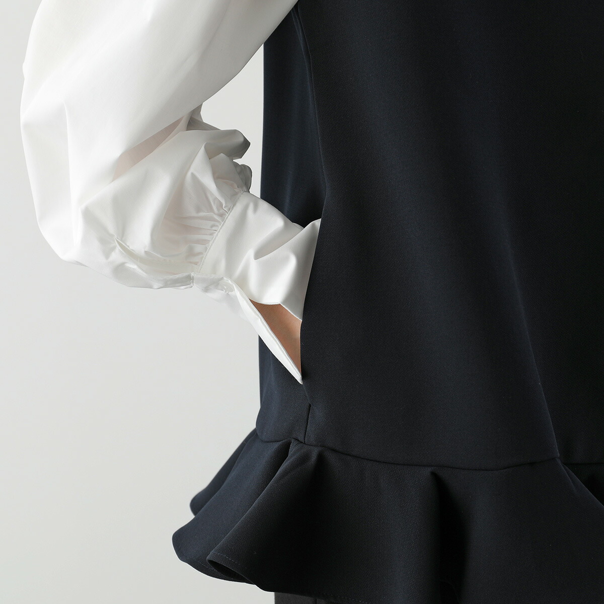 楽天市場】anana アナナ ベスト a66-002 レディース ジレ フリル ノー