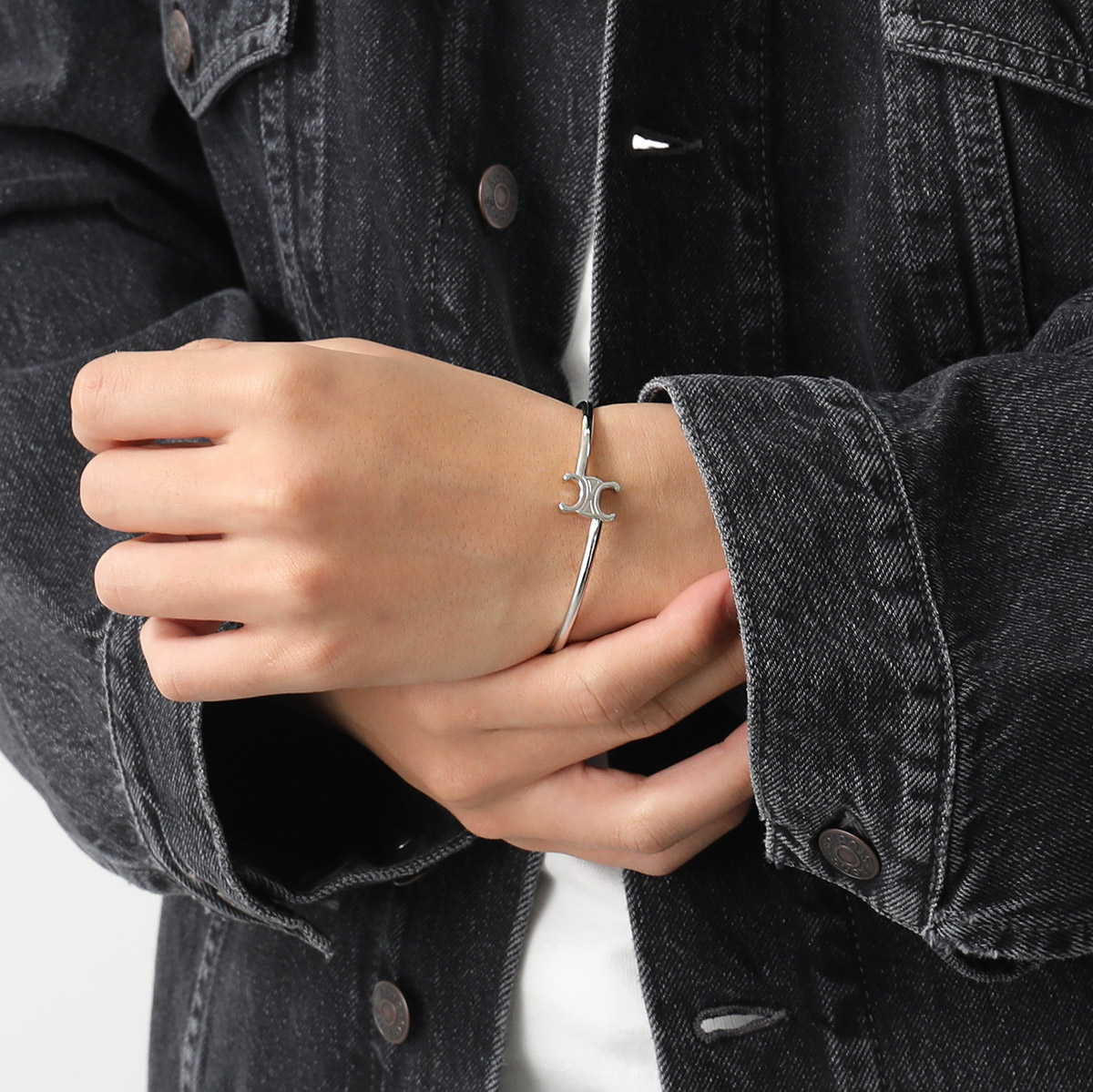 楽天市場】CELINE セリーヌ バングル 460PQ6BRA.35OR メンズ