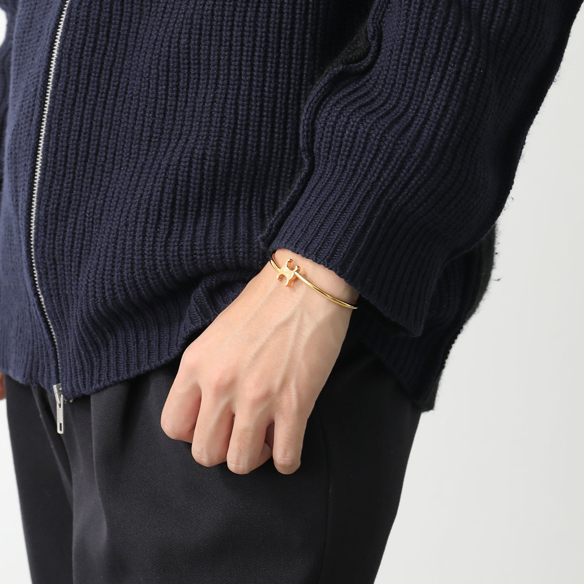 楽天市場】CELINE セリーヌ バングル 460PQ6BRA.35OR メンズ