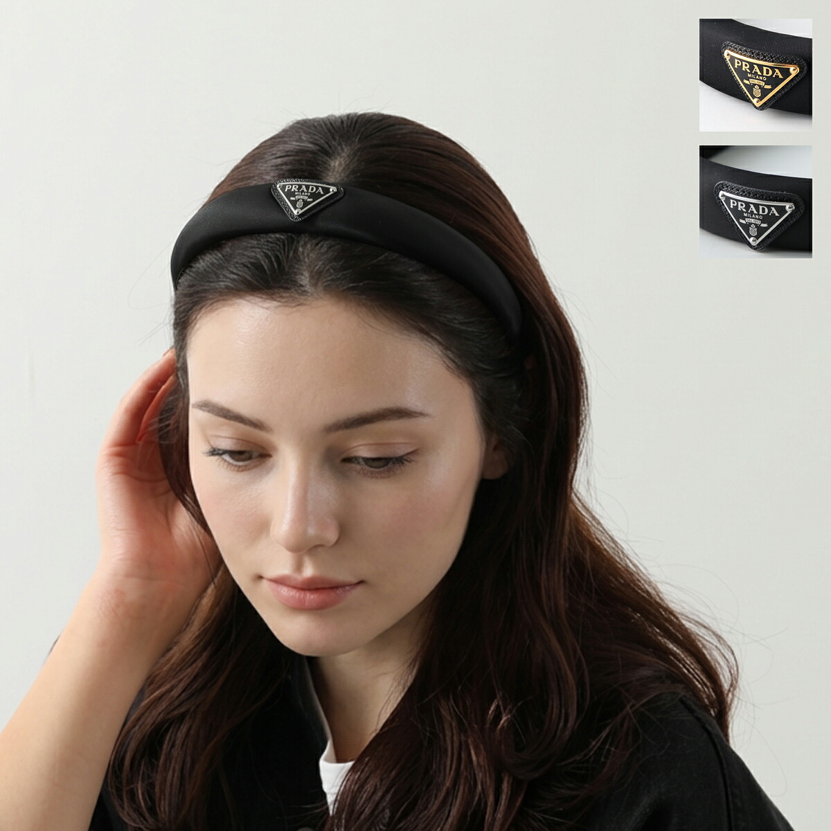 楽天市場】PRADA プラダ カチューシャ 1IH080 2DMI F0632 レディース