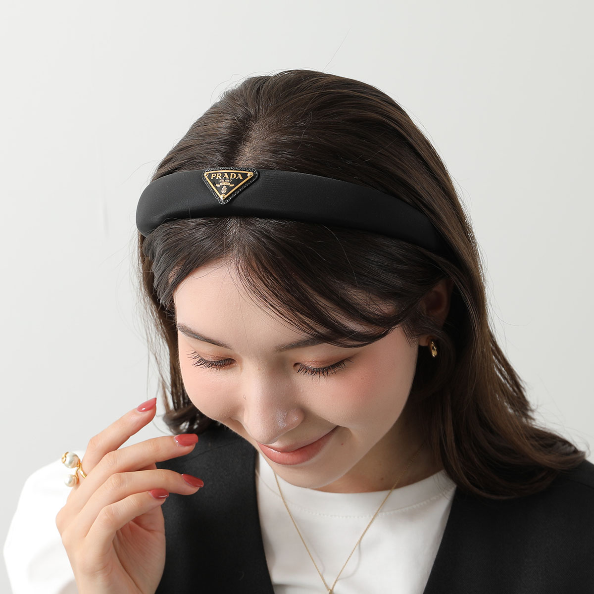 楽天市場】PRADA プラダ カチューシャ 1IH080 2DMI F0632 レディース