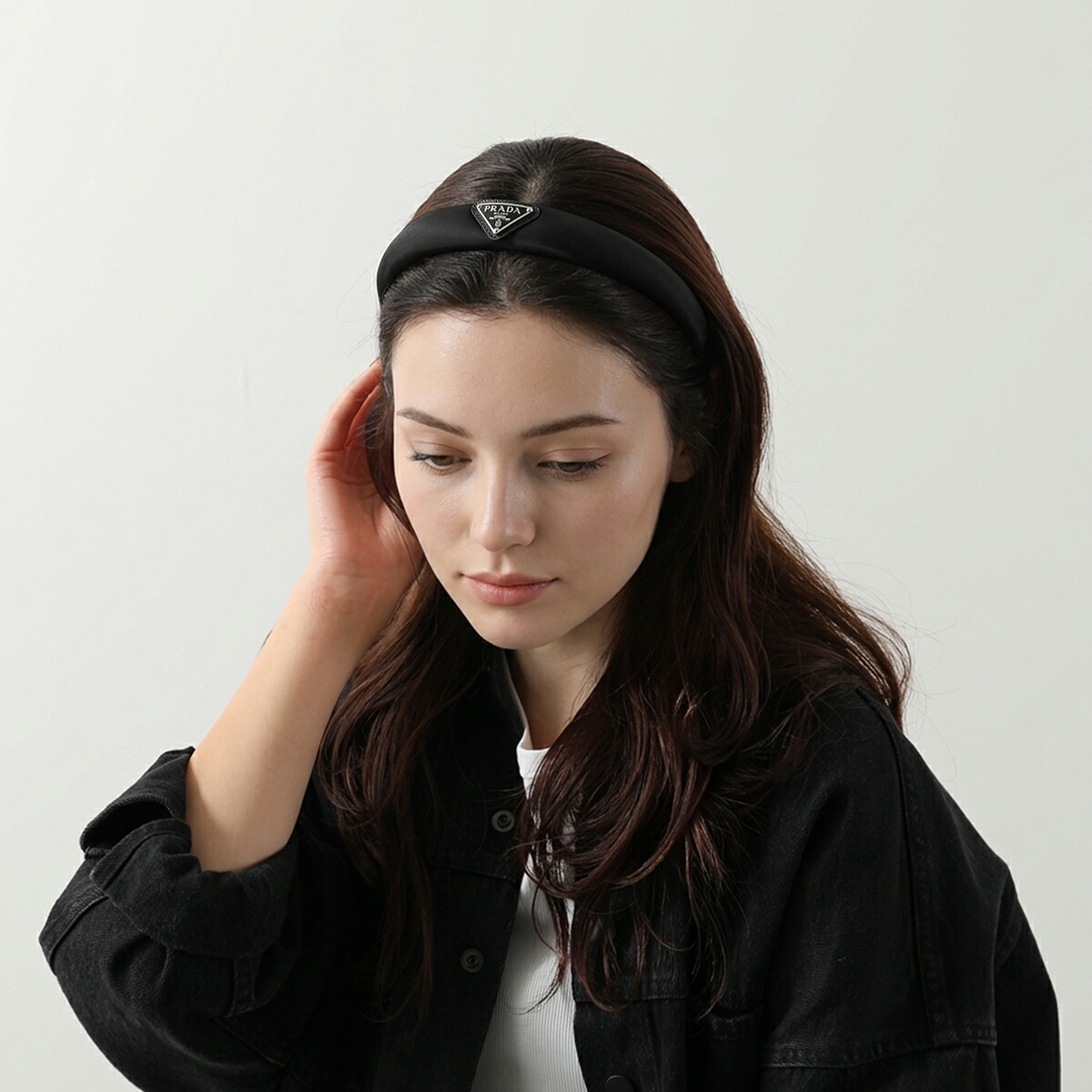 楽天市場】PRADA プラダ カチューシャ 1IH080 2DMI F0632 レディース