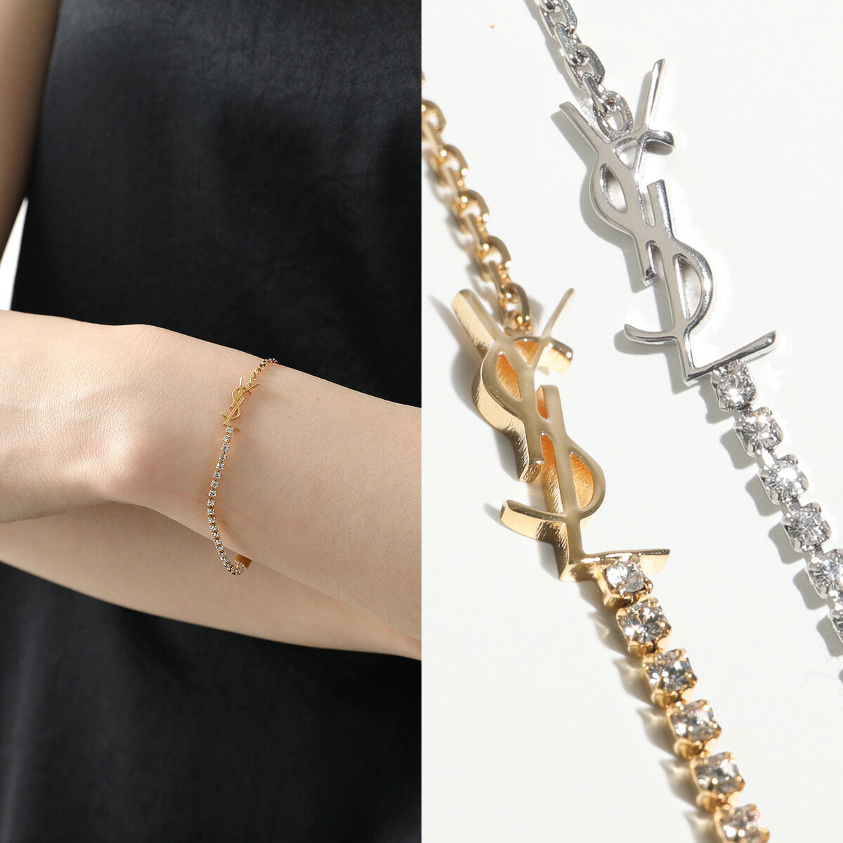 楽天市場】SAINT LAURENT サンローラン ブレスレット 712345 Y1526