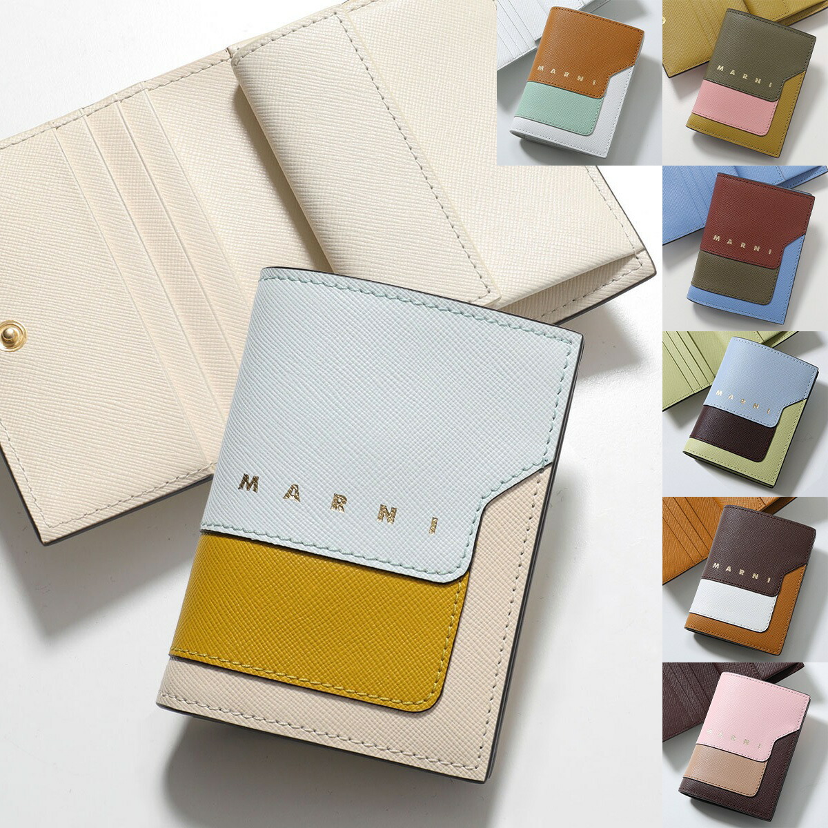 楽天市場】MARNI マルニ 二つ折り財布 PFMOQ14U28 LV520 レディース