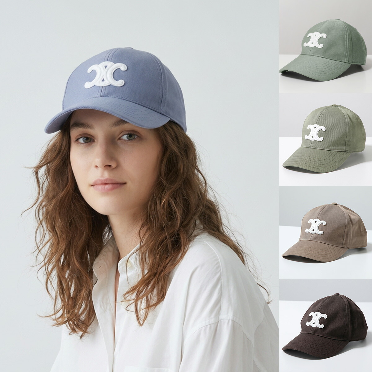 楽天市場】CELINE セリーヌ ベースボールキャップ 2AUT6234X.30SA