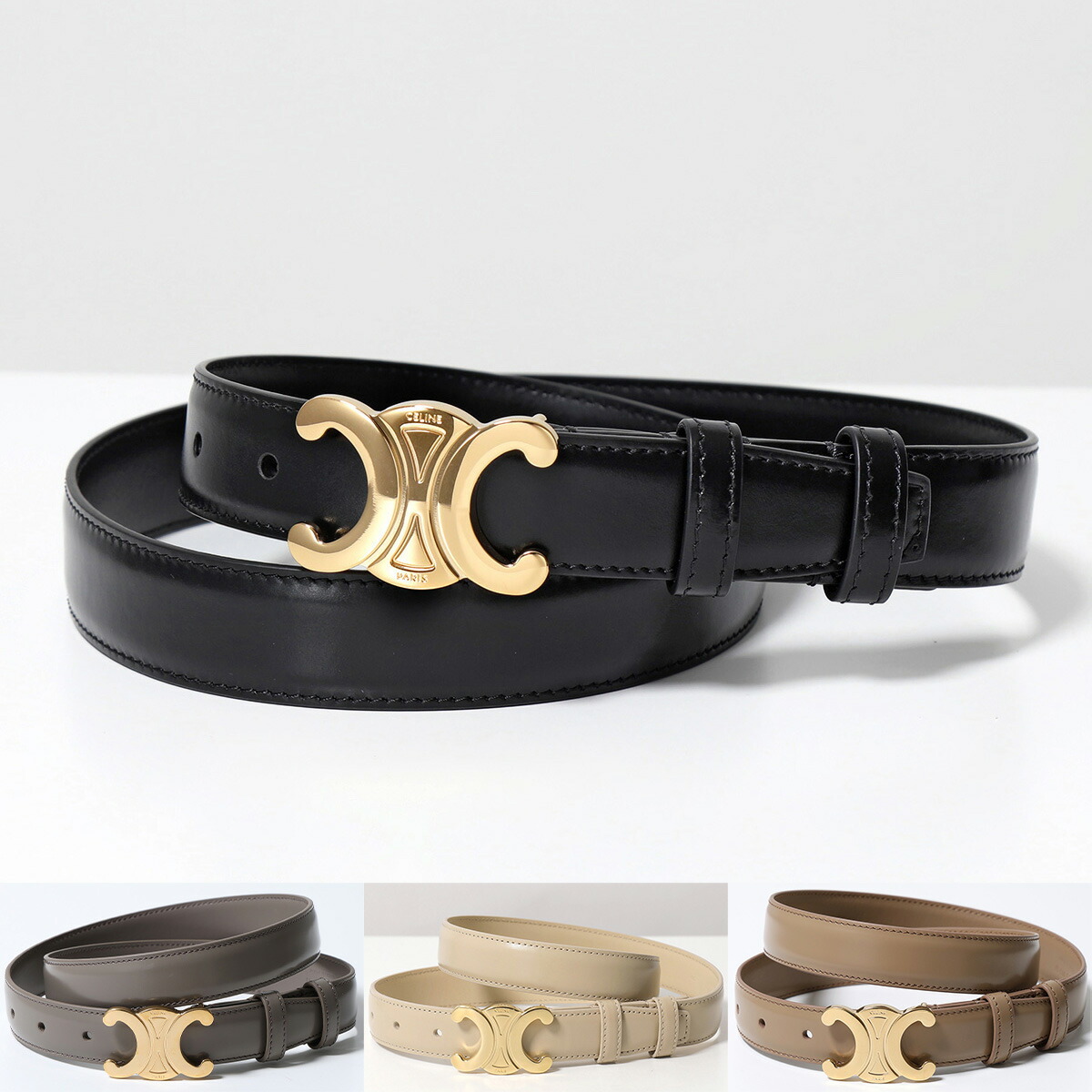 楽天市場】CELINE セリーヌ ベルト Triompheトリオンフ 45AK93A01.38NO