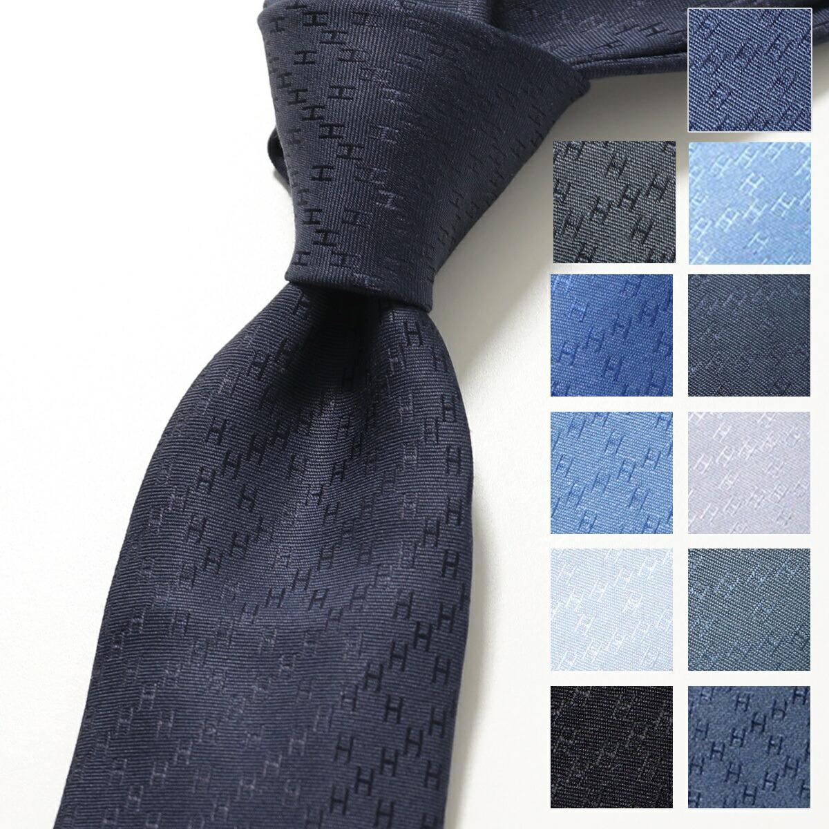 楽天市場】HERMES エルメス ネクタイ FACONNEE NEW H ニューH 036233T