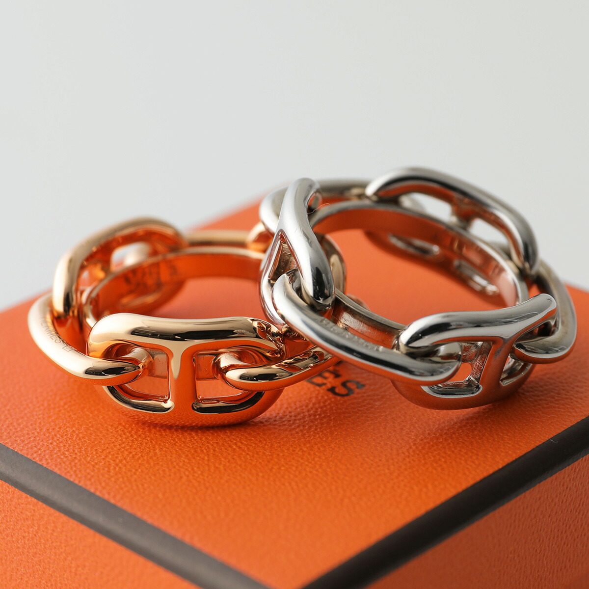 楽天市場】HERMES エルメス スカーフリング 90 レガート Regate