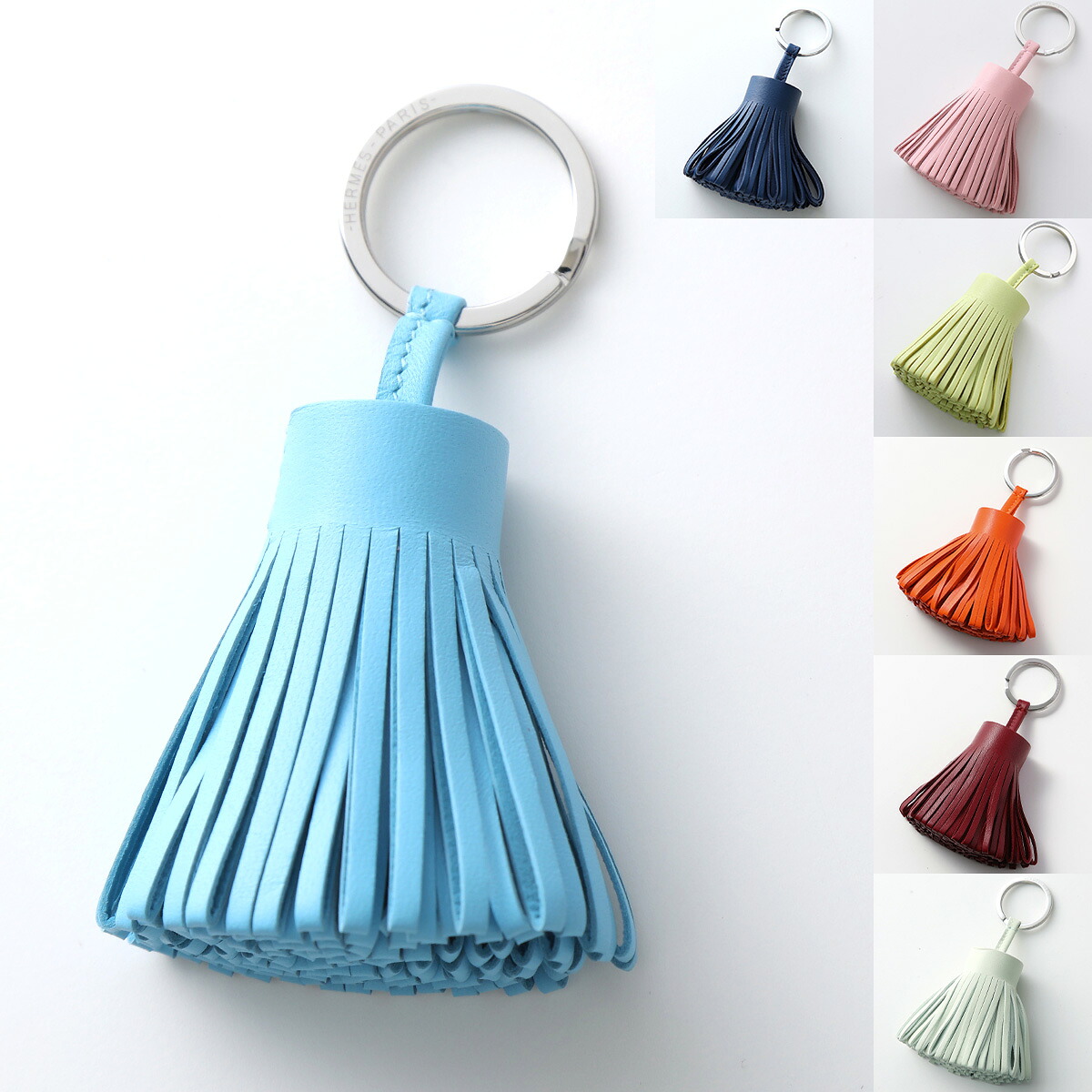 楽天市場】HERMES エルメス キーリング Carmen カルメン レディース