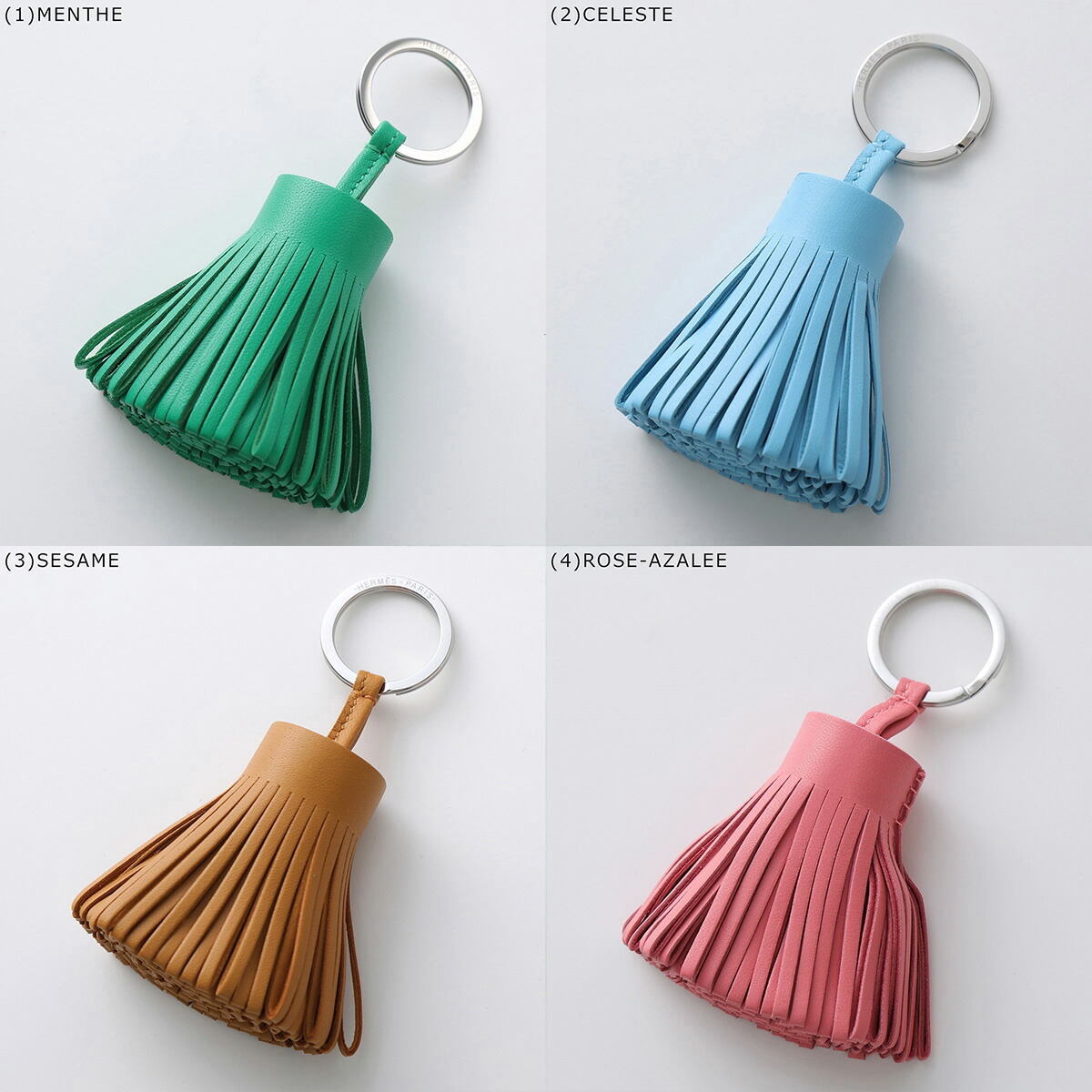 楽天市場】HERMES エルメス キーリング Carmen カルメン レディース