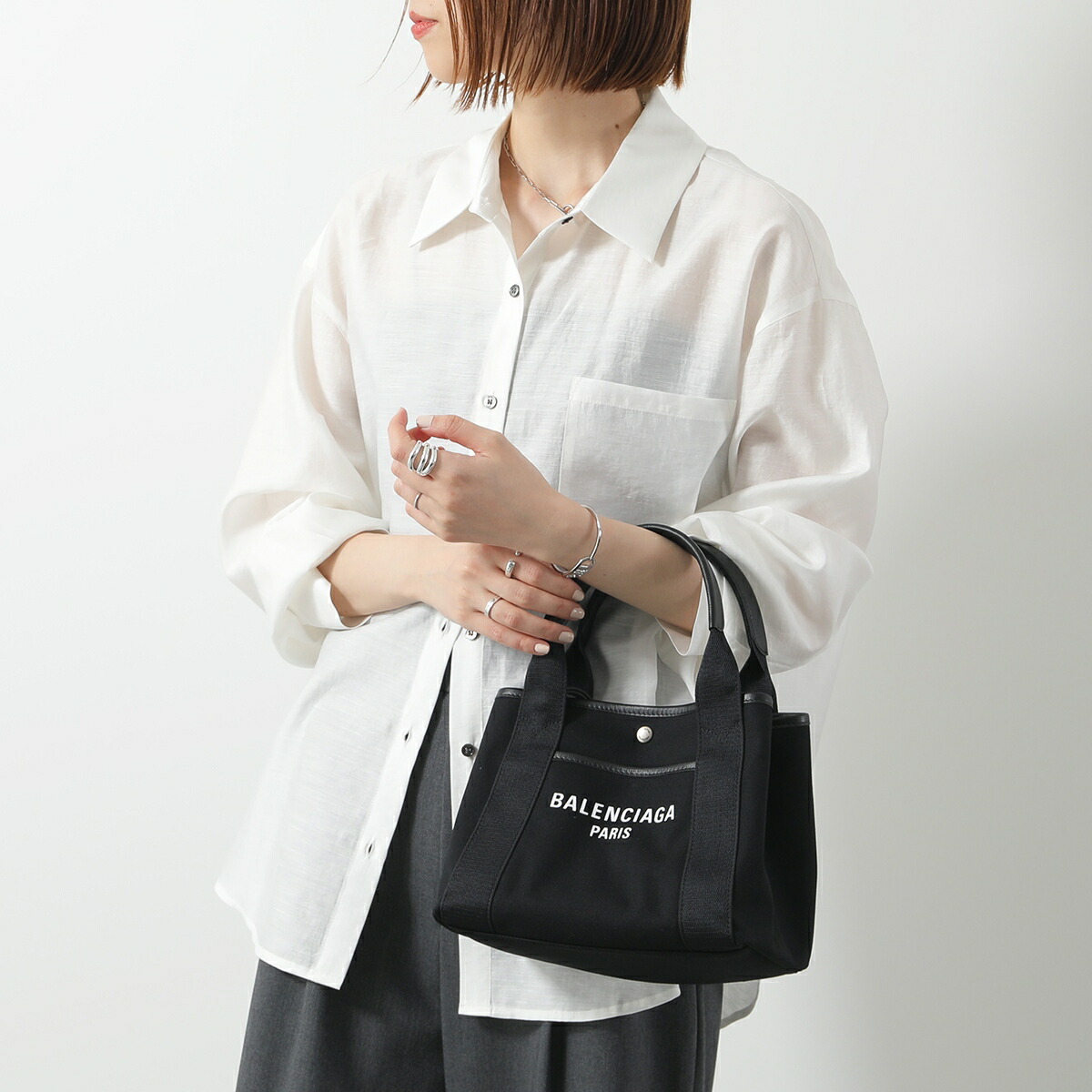 楽天市場】BALENCIAGA バレンシアガ トートバッグ BIARRITZ TOTE S