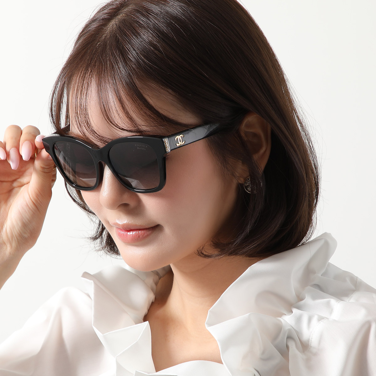 楽天市場】CHANEL シャネル サングラス 5482-H レディース スクエア型