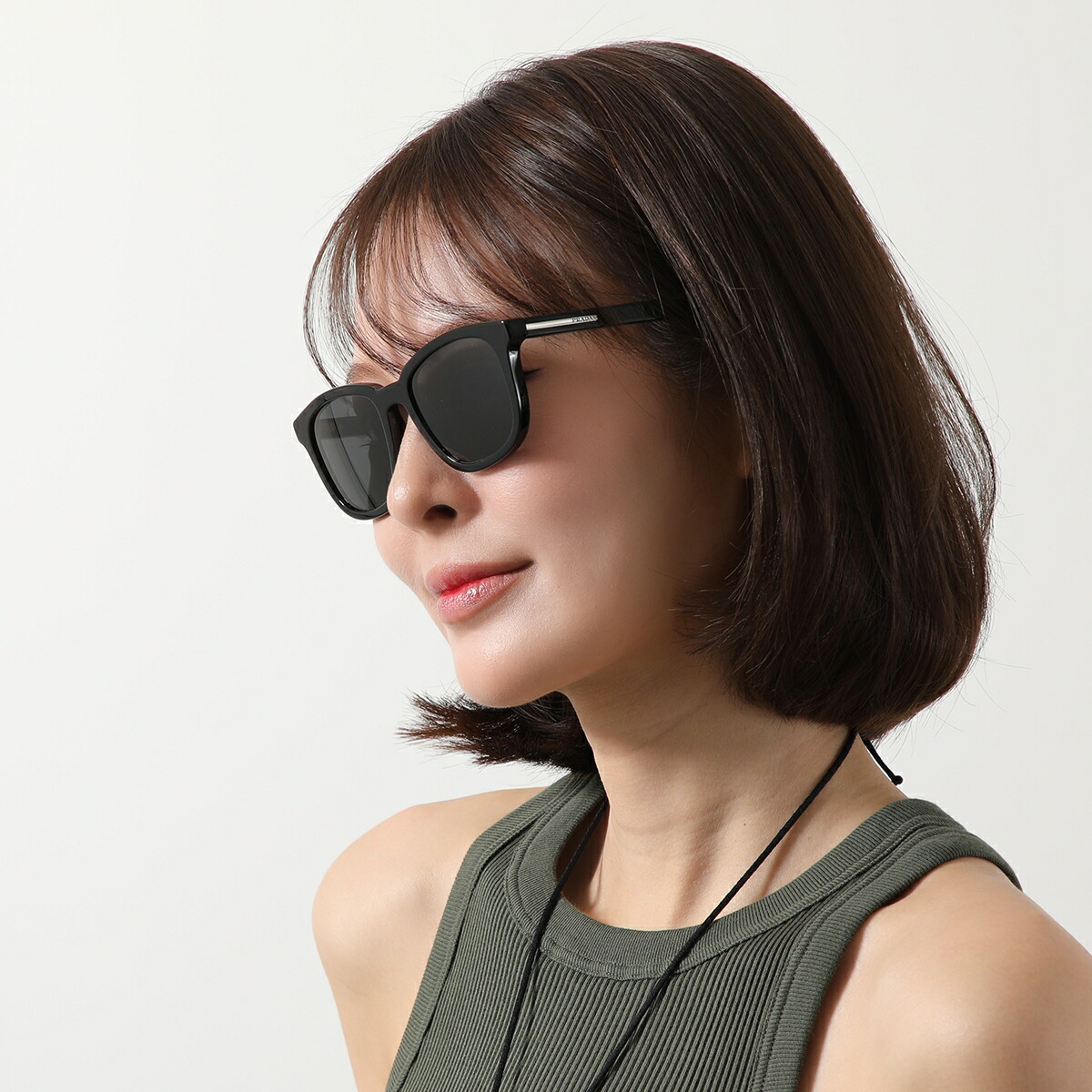 PRADA ブラック サングラス 21 savage 愛用￼ サングラス プラダ