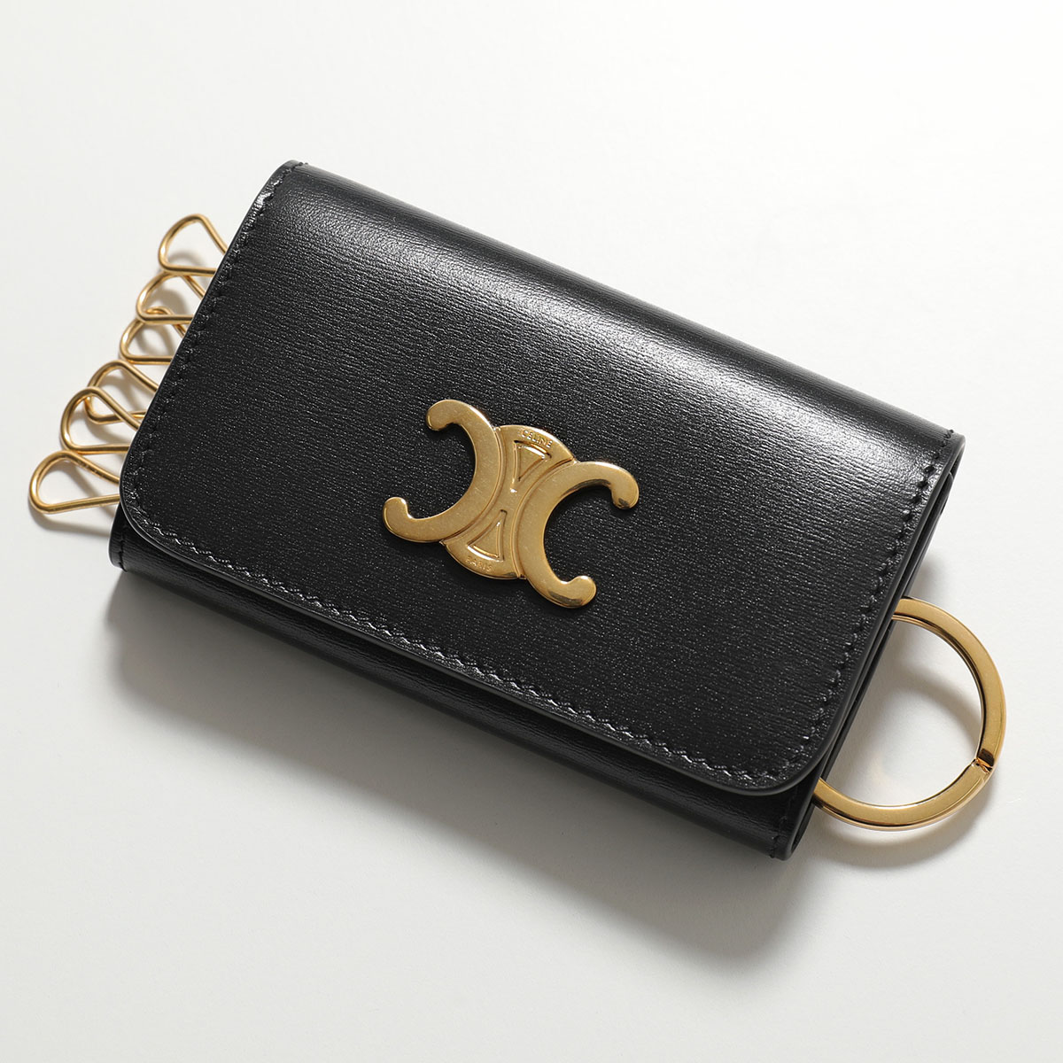 楽天市場】CELINE セリーヌ キーケース TRIOMPHE トリオンフ 10L813DPV