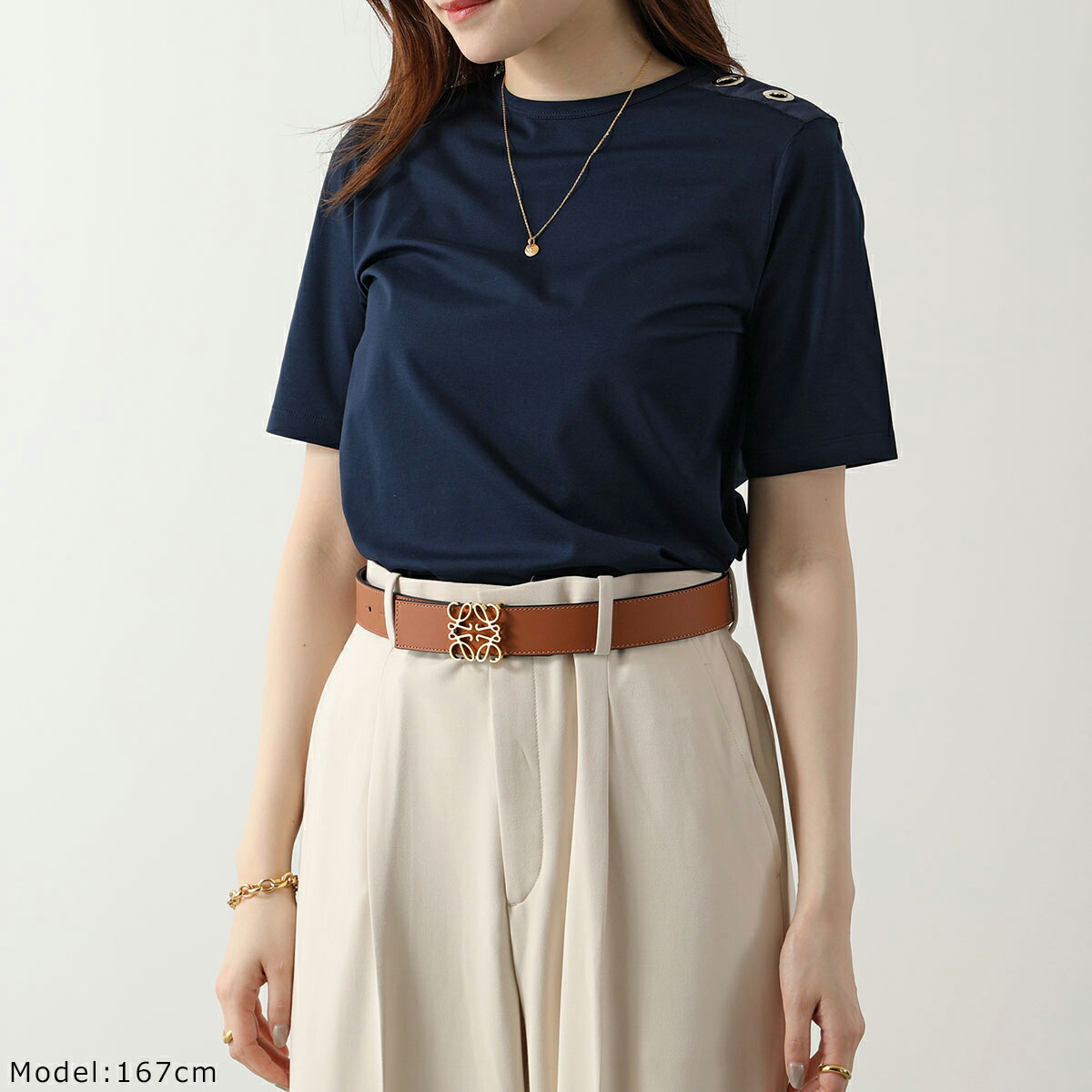 楽天市場】LOEWE ロエベ ベルト ANAGRAM アナグラム 3.5CM E821Z20X02