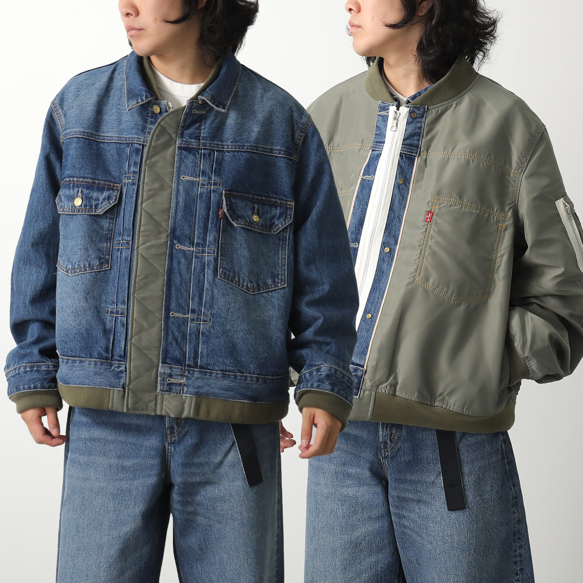 楽天市場】sacai × Levi's サカイ リーバイス コラボ ジャケット Men's